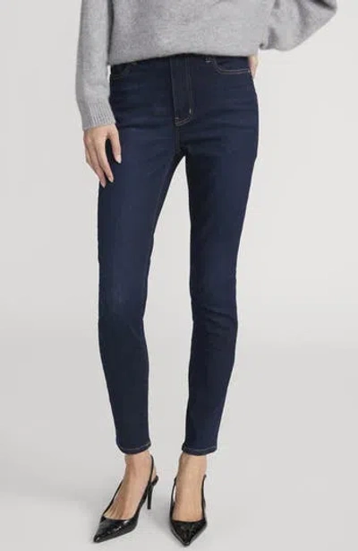 Frame Le High Skinny Jeans In Green