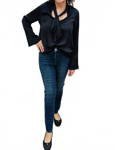 Frame Le High Skinny Jeans In Moonstone In Blue