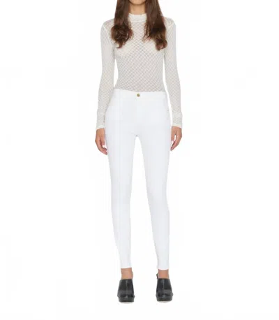 FRAME LE HIGH SKINNY JEANS IN WHITE