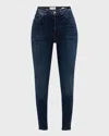 Frame Le High Waist Skinny Jeans In Moonflower