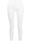 Frame Le High Skinny Jeans In White