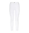 Frame Le Skinny De Jeanne Blanc Skinny Jeans In White In White