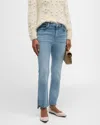 Frame Le High Ankle Straight Leg Jeans In Whimsy