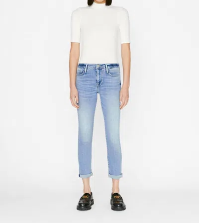 FRAME LE HIGH STRAIGHT JEAN IN GALESTON