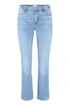 Frame Le High Ankle Straight Leg Jeans