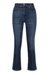 FRAME LE HIGH STRAIGHT JEANS