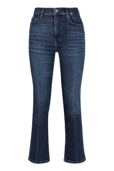 FRAME LE HIGH STRAIGHT JEANS