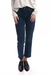 FRAME LE HIGH STRAIGHT JEANS IN ROSALIE