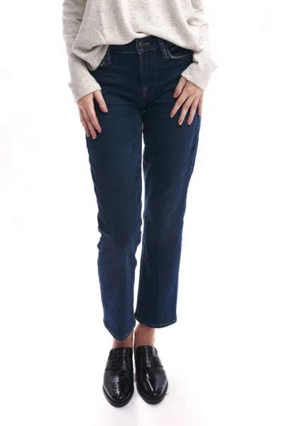 Frame Le High Straight Jeans In Rosalie In Multi