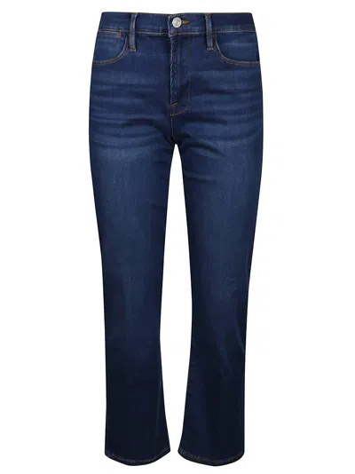 Frame Le High Straight Jeans In Stvr Stover