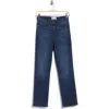 Frame Le High Straight Leg Jeans In Blue