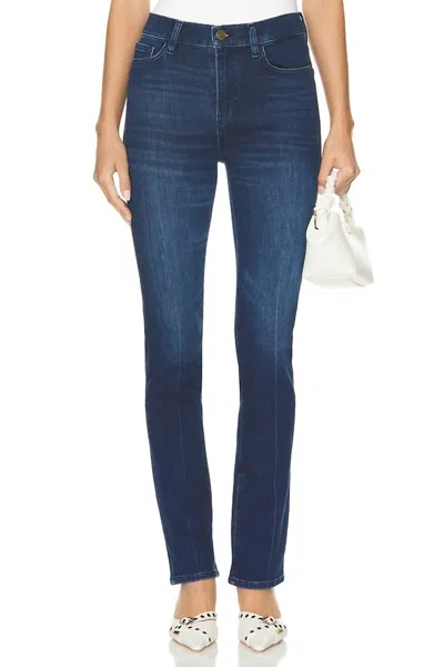 Frame Le High Straight Leg Jeans In Calvin
