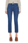 Frame Le High Straight Jeans In Majesty