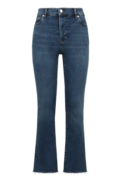 Frame Straight-leg Jeans In Blue