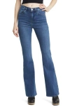 Frame Le High Waist Flare Jeans In Temple