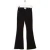 Frame Le High Waist Pixie Flare Jeans In Film Noir