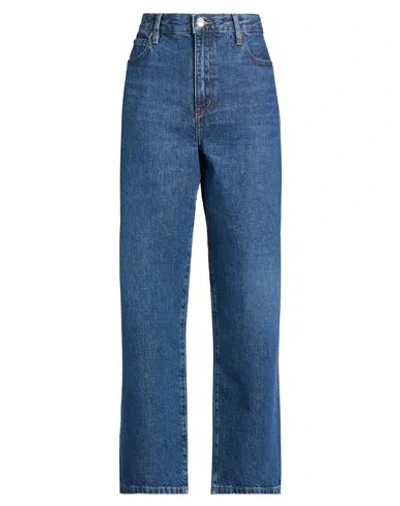 Frame Le Jane Ankle Woman Jeans Blue Size 29 Recycled Cotton