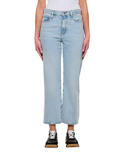 Frame Le Jane Crop In Blue