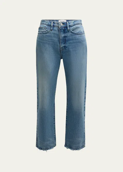 Frame Le Jane Crop Jeans In Rhode Grind