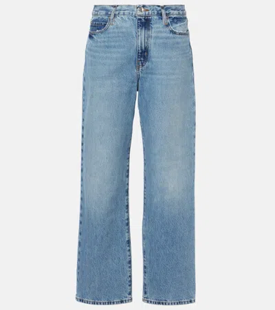 FRAME LE JANE CROPPED STRAIGHT JEANS