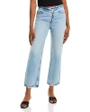 FRAME LE JANE HIGH RISE ANGLED WAIST ANKLE JEANS IN RHODE