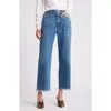 Frame Le Jane High Waist Ankle Straight Leg Jeans In Caramia