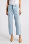 Frame Le Jane High Waist Ankle Straight Leg Jeans In Willamette