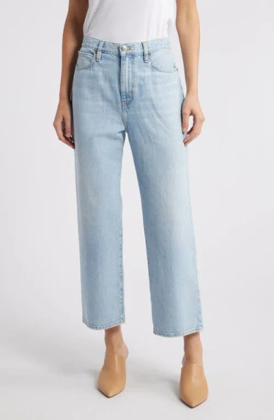 Frame Le Jane High Waist Ankle Straight Leg Jeans In Willamette