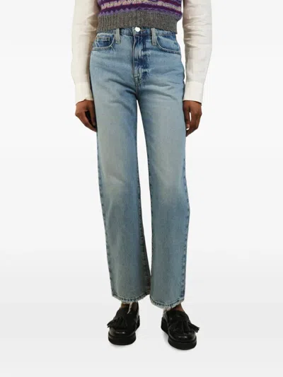Pre-owned Frame Le Jane Jeans In Blue