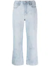 Frame Le Jane Slouch Jeans In Blue