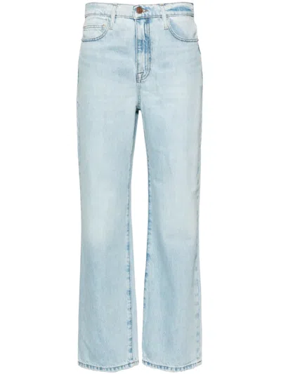 Frame Le Jane Straight-leg Jeans In Blue