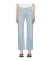 Frame Le Jane Straight-leg Jeans In Multicolor