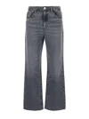 Frame Denim The Relaxed Zurich Straight Jean In Black