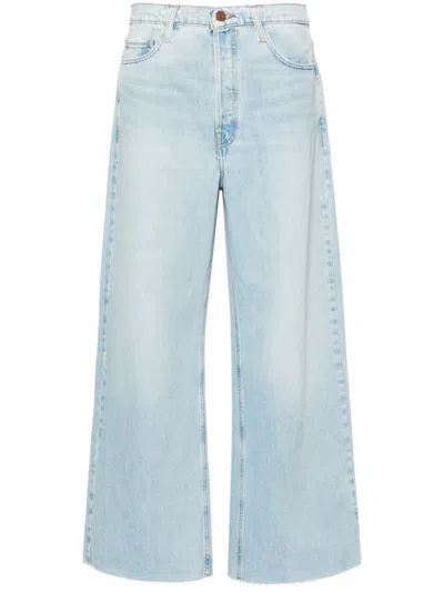 Frame Blue 'le Low Baggy Wide Leg' Jeans
