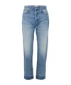 Frame Le Mec Belt Loop Jeans In Blue