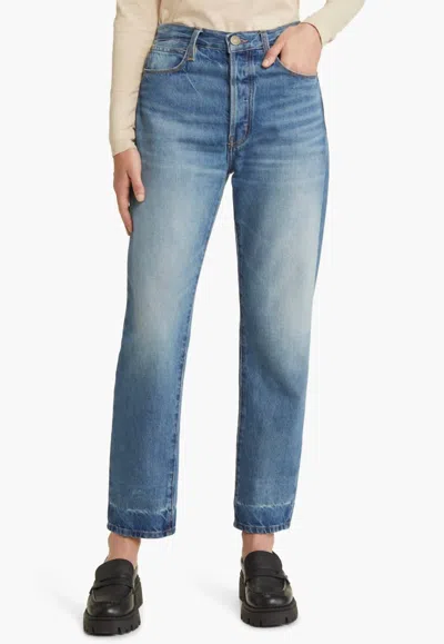 Frame Le Mec Boyfriend Jean In Cadence In Blue