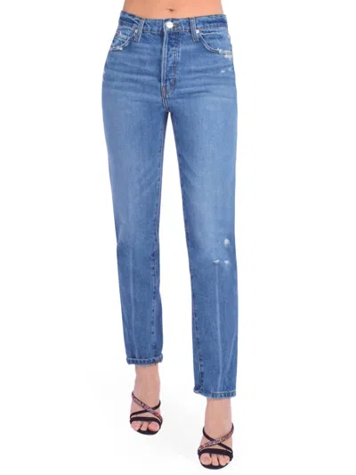 Frame Le Mec Boyfriend Jean In Mariner In Multi