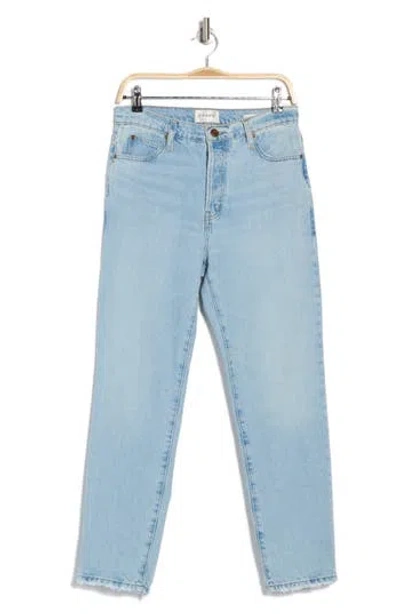 Frame Le Mec Boyfriend Jeans In Fizz Indigo