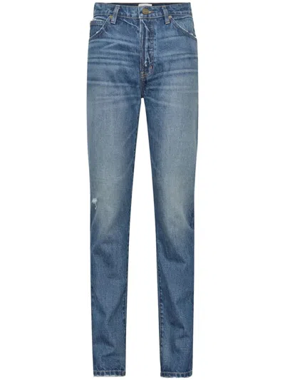 Frame Le Mec Slim-fit Jeans In Blue