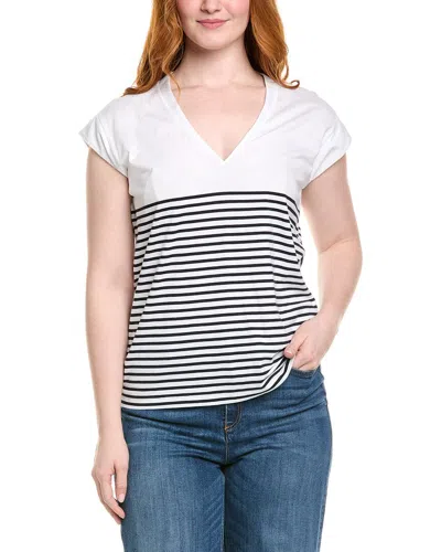 FRAME LE MID-RISE V-NECK T-SHIRT