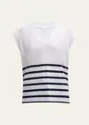 FRAME LE MID RISE V-NECK TEE