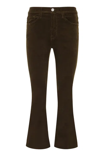 FRAME FRAME LE MINI BOOT CORDUROY TROUSERS