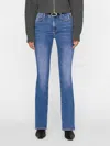 Frame Le Mini Boot Jean In Toledo In Blue