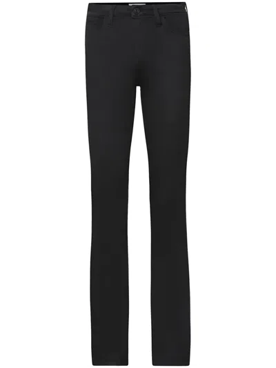 Frame Le Mini Boot Slim-fit Jeans In Black