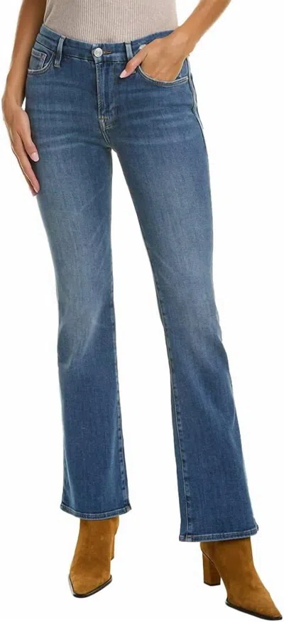 Frame Le Mini Boot Jeans In Toledo In Blue