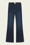 Frame Le Mini Boot Outseam Slit In Moonflower