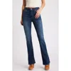 Frame Le Mini Boot Outseam Slit Jeans In Moonflower