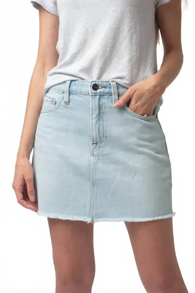 Frame Le Mini Cargo Mix Skirt In Canteburry In Multi