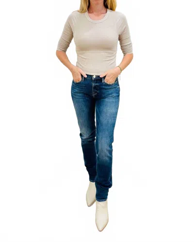 Frame Le Nik Denim Jeans In Moma In Blue