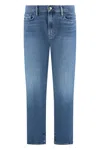 Frame Le Noveau Straight Leg Jeans In Blue